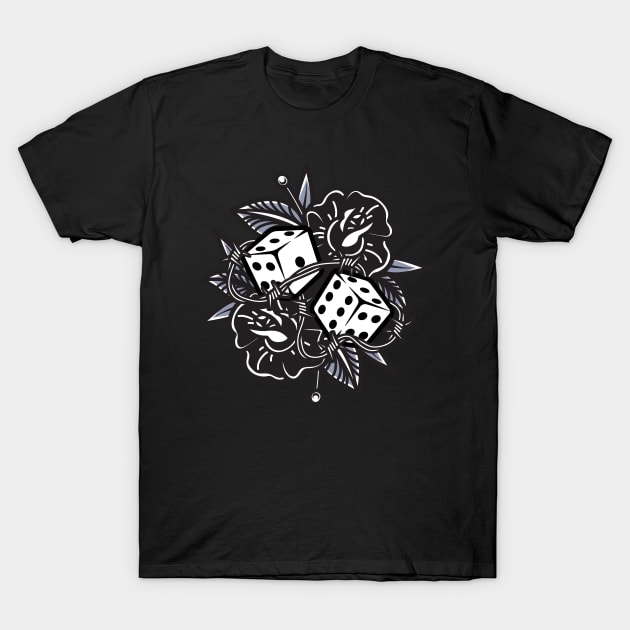 lucky dice T-Shirt by Krisamando